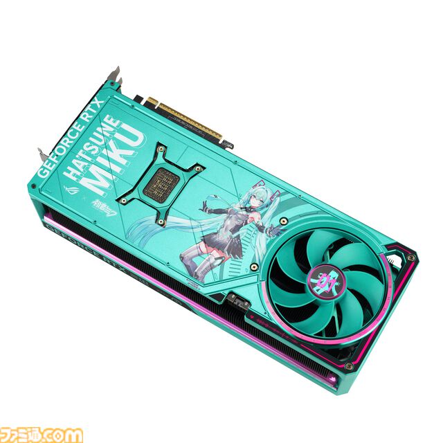 初音ミク ✕ ASUSコラボのゲーミングPCパーツの発売が決定。ミクのイラストやイメージカラーを採用した、スタイリッシュなパーツが多数ラインアップ。“TUF Gaming × 初音ミク”の再販も