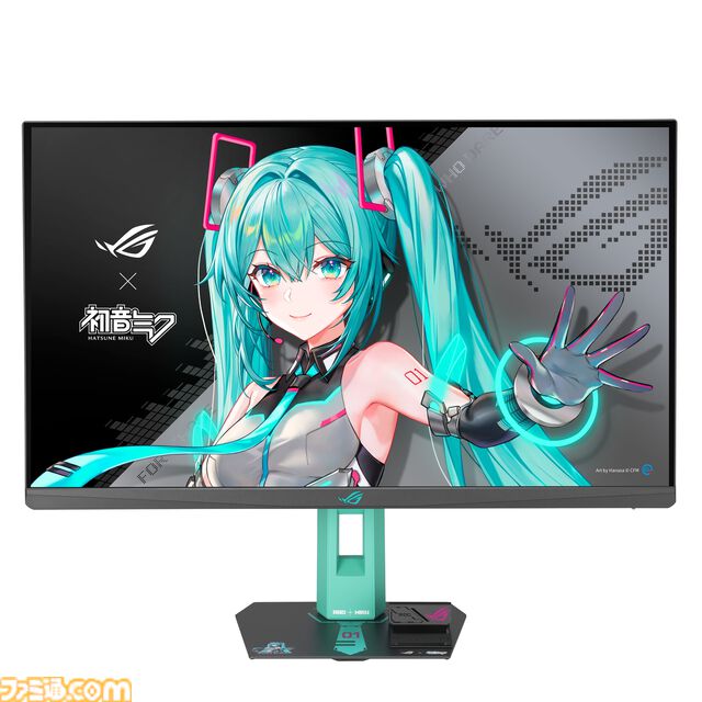 初音ミク ✕ ASUSコラボのゲーミングPCパーツの発売が決定。ミクのイラストやイメージカラーを採用した、スタイリッシュなパーツが多数ラインアップ。“TUF Gaming × 初音ミク”の再販も