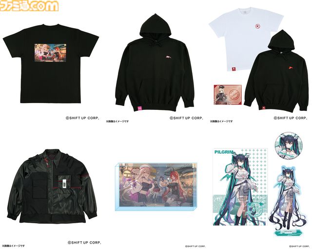 『NIKKE』とZOZOTOWNのコラボアイテムが本日（10/20）より受注販売。バイパー、レッドフードらのコスチューム要素を取り入れたジャケットなどが展開