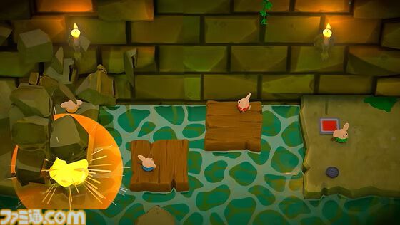 『Little Cheese Works』ネコに見つからずにチーズをゴールまで運ぶ協力型アクションの無料体験版が配信。ネズミたちは1回のミスで給料が無くなるブラック企業勤め