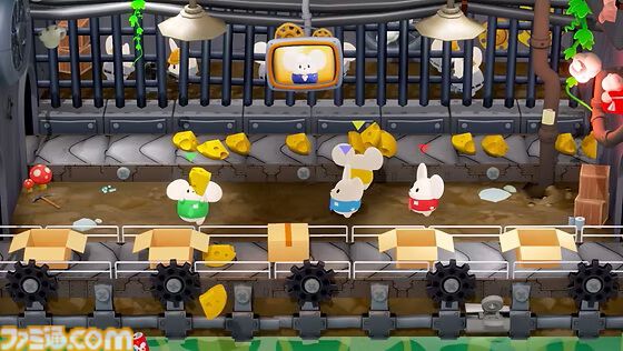 『Little Cheese Works』ネコに見つからずにチーズをゴールまで運ぶ協力型アクションの無料体験版が配信。ネズミたちは1回のミスで給料が無くなるブラック企業勤め