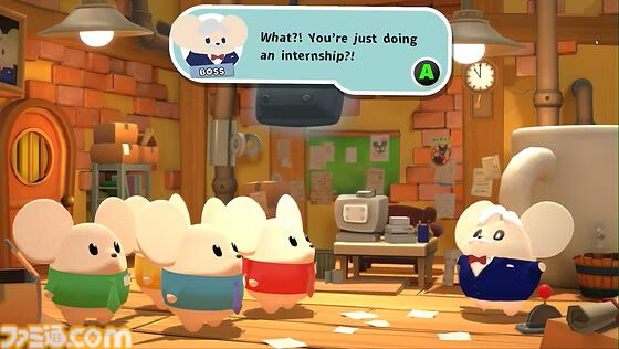 『Little Cheese Works』ネコに見つからずにチーズをゴールまで運ぶ協力型アクションの無料体験版が配信。ネズミたちは1回のミスで給料が無くなるブラック企業勤め