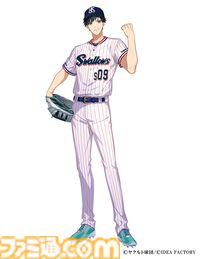 ヤクルトスワローズの乙女ゲー『My9Swallows TOPSTARS LEAGUE』の発売日が8月29日に決定。ドラマCDや描き下ろしグッズなど特典が公開