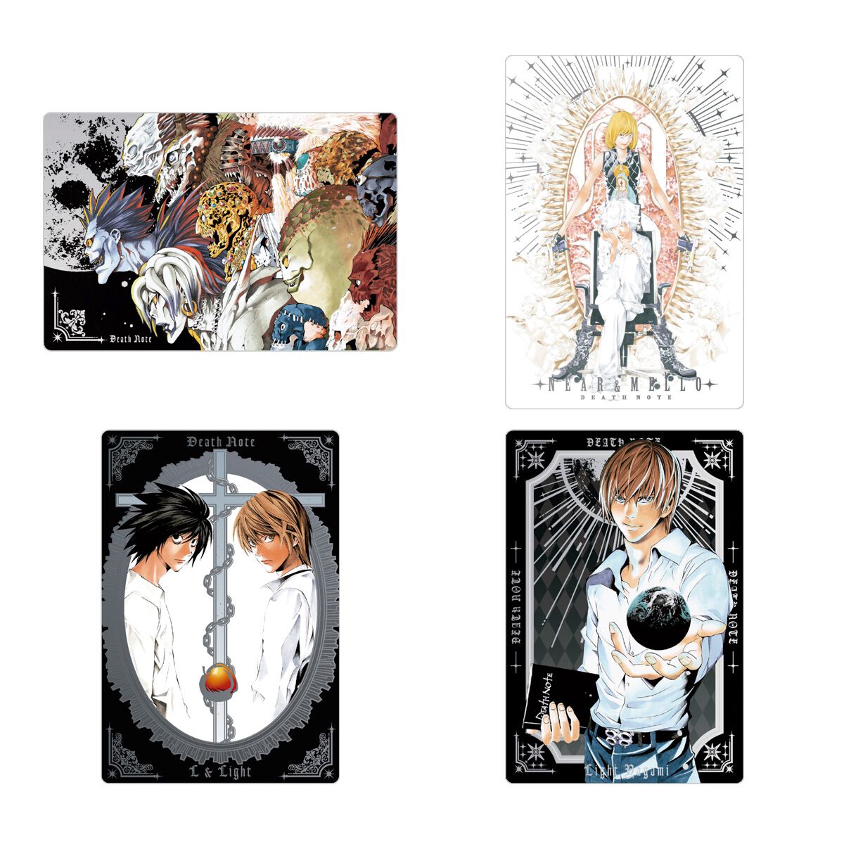 【美品】DEATH NOTE キャラクターカード Death Note Yagami Light konami Trading Card DN1-64 Very Rare
