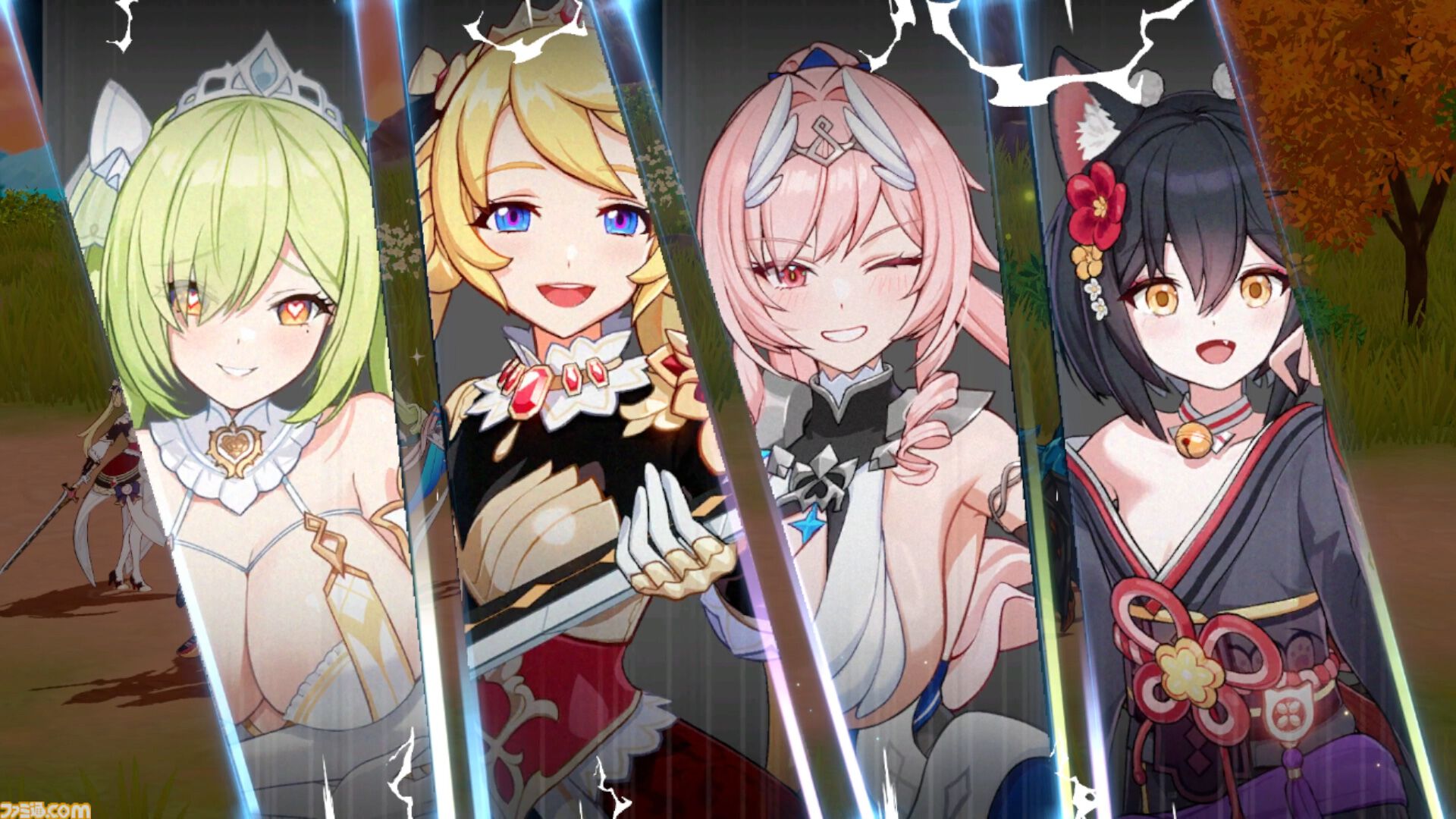 『アウタープレーン』はでっかい。そしてキャラクターが“いい”。服の透け具合とか、何らかの面積とか。運営移管でガチャチケットが約1000枚もらえるいまが始めどき