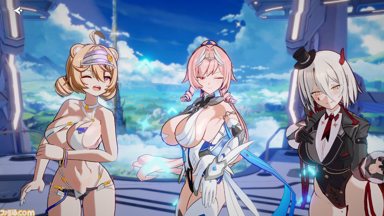 『アウタープレーン』はでっかい。そしてキャラクターが“いい”。服の透け具合とか、何らかの面積とか。運営移管でガチャチケットが約1000枚もらえるいまが始めどき