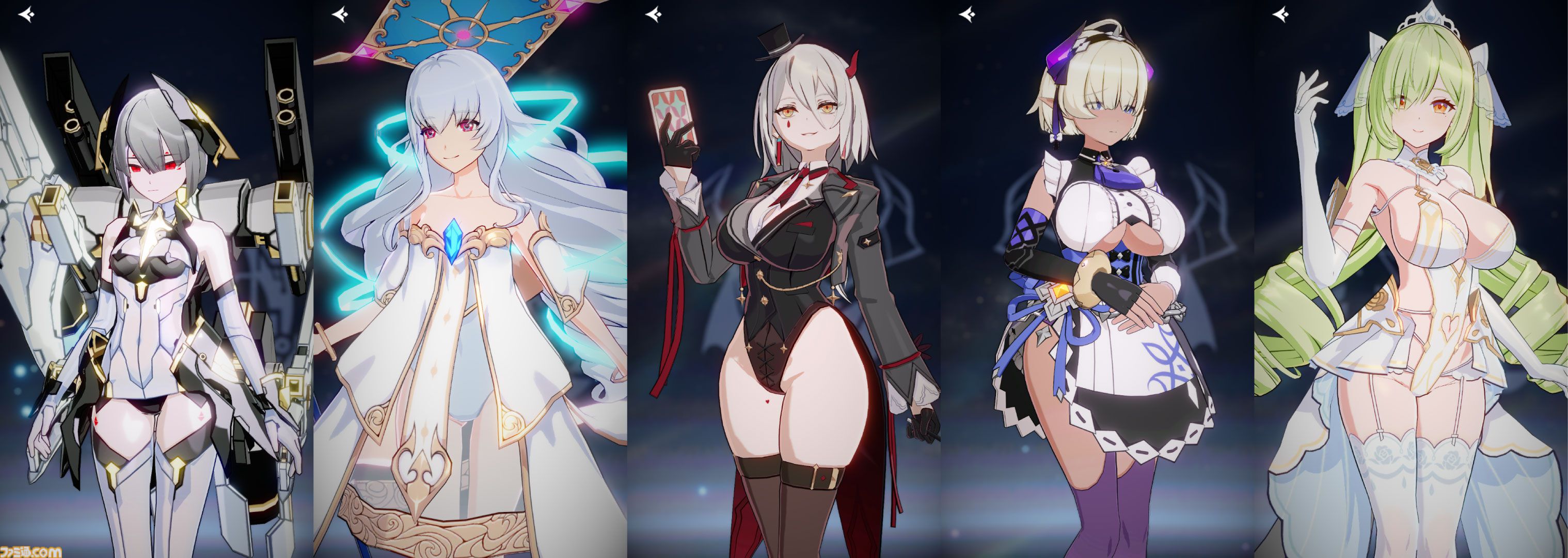 『アウタープレーン』はでっかい。そしてキャラクターが“いい”。服の透け具合とか、何らかの面積とか。運営移管でガチャチケットが約1000枚もらえるいまが始めどき