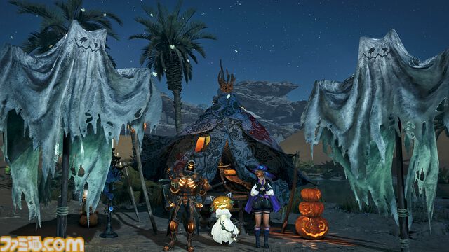 『モンハンワイルズ』ハロウィンイベント“交わりの祭事【夢灯の儀】”が10月22日より開催。祭事チケットでデュラハンのような装備などが作れる