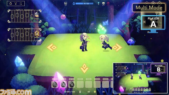 『ビビッドナイト』続編『ビビッドワールド』シリーズ初のマルチプレイに対応。宝石の仲間と冥界に挑むパーティー構築型ローグライクが11月5日発売