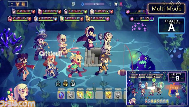 『ビビッドナイト』続編『ビビッドワールド』シリーズ初のマルチプレイに対応。宝石の仲間と冥界に挑むパーティー構築型ローグライクが11月5日発売