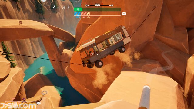 『RV There Yet?』キャンピングカーで渓谷を抜ける超過酷な帰宅サバイバル。絶壁や猛獣だらけの悪路を最大4人で協力運転。10月22日発売