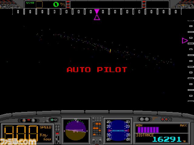 【アケアカ】『ミッドナイトランディング』10月23日配信。航空機を操縦して真夜中の空港への着陸を目指すフライトシミュレーション