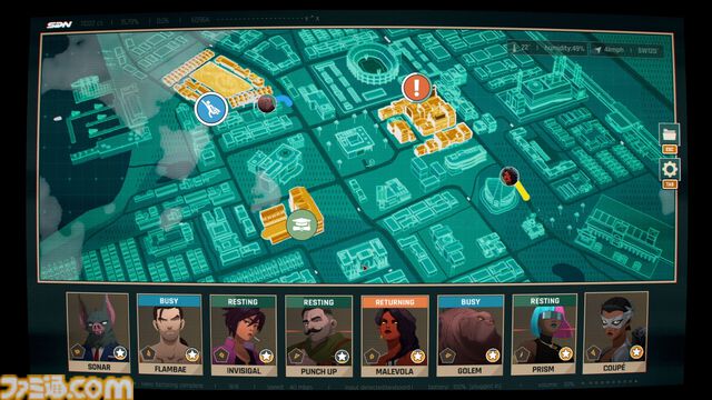 『Dispatch』ヒーロー派遣会社で働くゲームが本日（10/22）発売。元ヴィランのリハビリや社内の人間関係の管理を担当することも