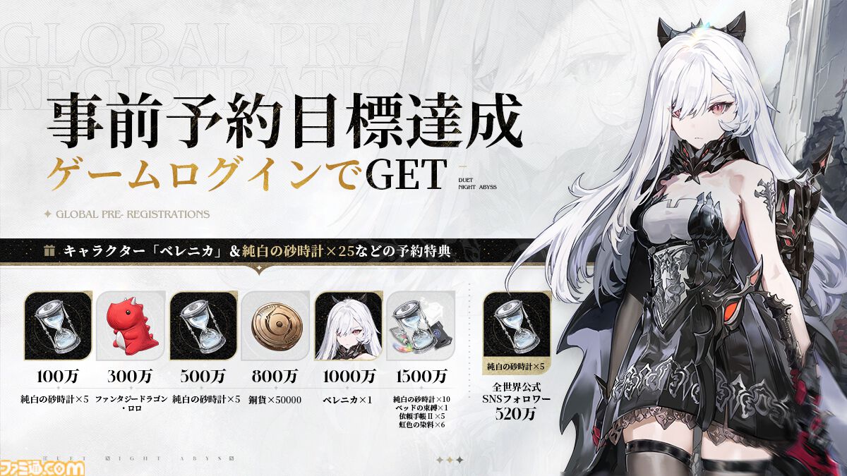 『デュエットナイトアビス』キャラガチャも武器厳選もなし！ 銀髪キャラクターが多くて最高！ ストレスなく濃厚なファンタジーを堪能できる新作アクションRPGが配信開始