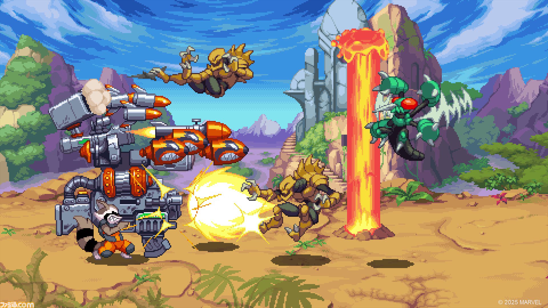 『マーベル コズミック インベージョン』アイアンマンやキャプテン・アメリカなど15人のヒーローが集結。マーベルヒーローがタッグで挑むベルトスクロールアクションが12月2日配信