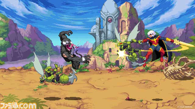 『マーベル コズミック インベージョン』アイアンマンやキャプテン・アメリカなど15人のヒーローが集結。マーベルヒーローがタッグで挑むベルトスクロールアクションが12月2日配信