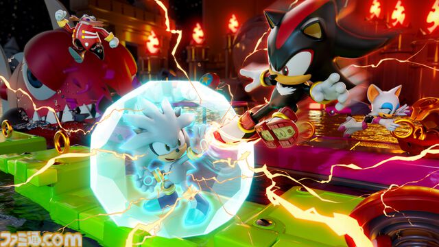 『ソニックランブル』11月5日にいよいよリリース。最大32人で戦う基本プレイ無料のパーティーロワイヤル。おもちゃの世界でソニックたちが走り回る