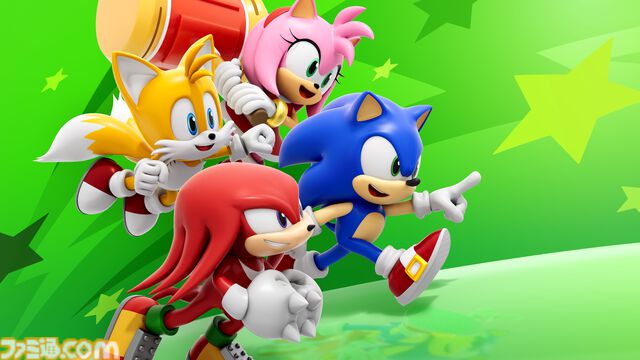 『ソニックランブル』11月5日にいよいよリリース。最大32人で戦う基本プレイ無料のパーティーロワイヤル。おもちゃの世界でソニックたちが走り回る