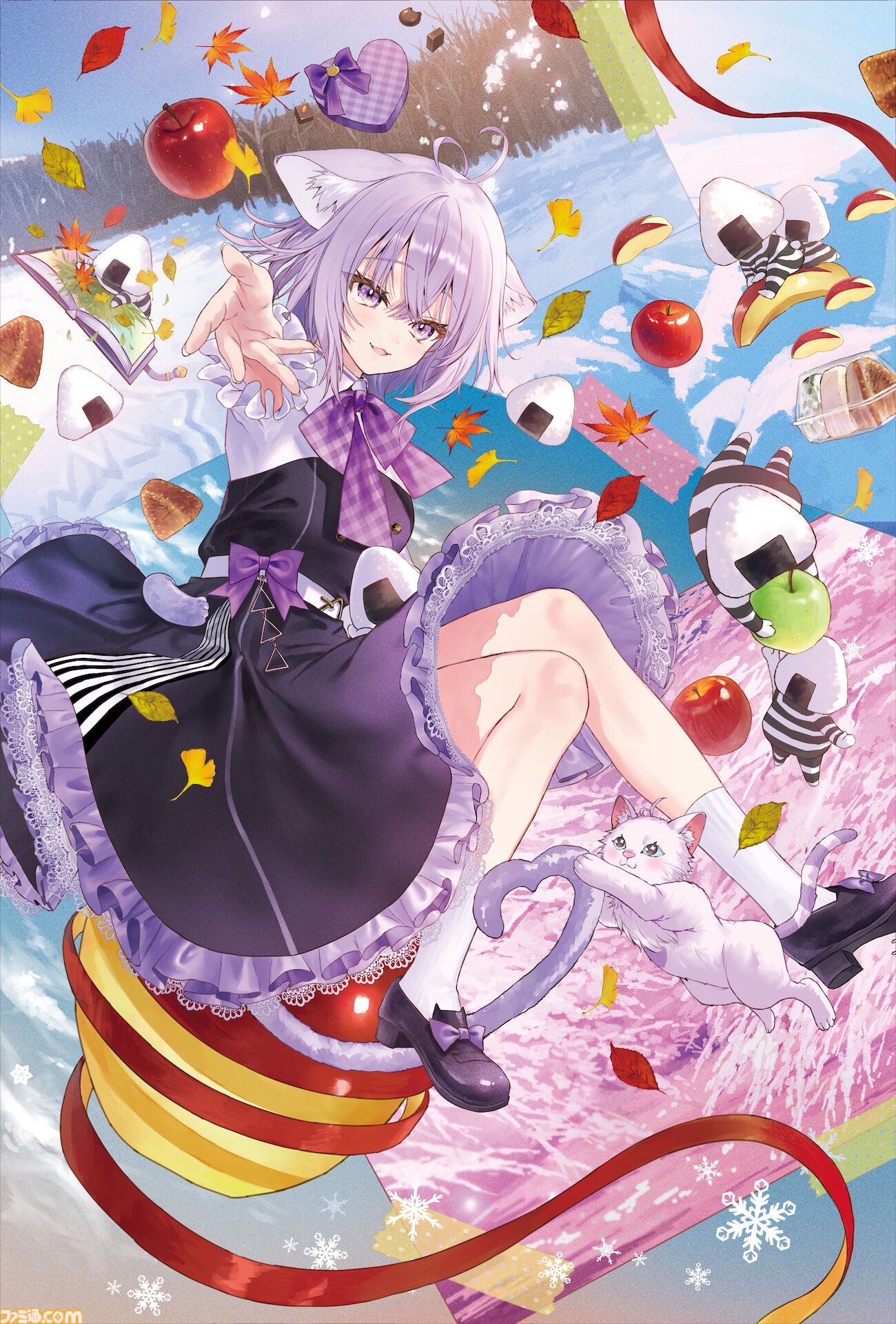 おかゆにゅ～～む！R』の公式サイトがオープン。猫又おかゆさん