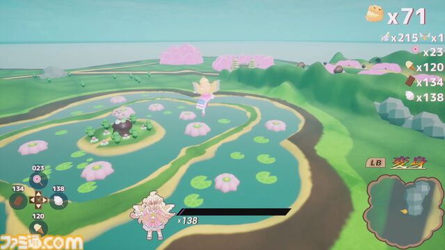 『シュークリームコレクトホイップ！』 個人開発によるポップな本格派3D箱庭アクションが2026年1月5日発売予定。『スーパーマリオサンシャイン』のゲーム性をインスパイア