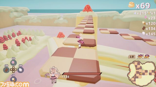 『シュークリームコレクトホイップ！』 個人開発によるポップな本格派3D箱庭アクションが2026年1月5日発売予定。『スーパーマリオサンシャイン』のゲーム性をインスパイア
