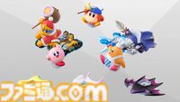 『カービィのエアライダー』メタナイト、デデデ大王、コックカワサキのamiiboが登場。エアライドマシンの乗せ換えも可能。変形も！【エアライダーDirect2】