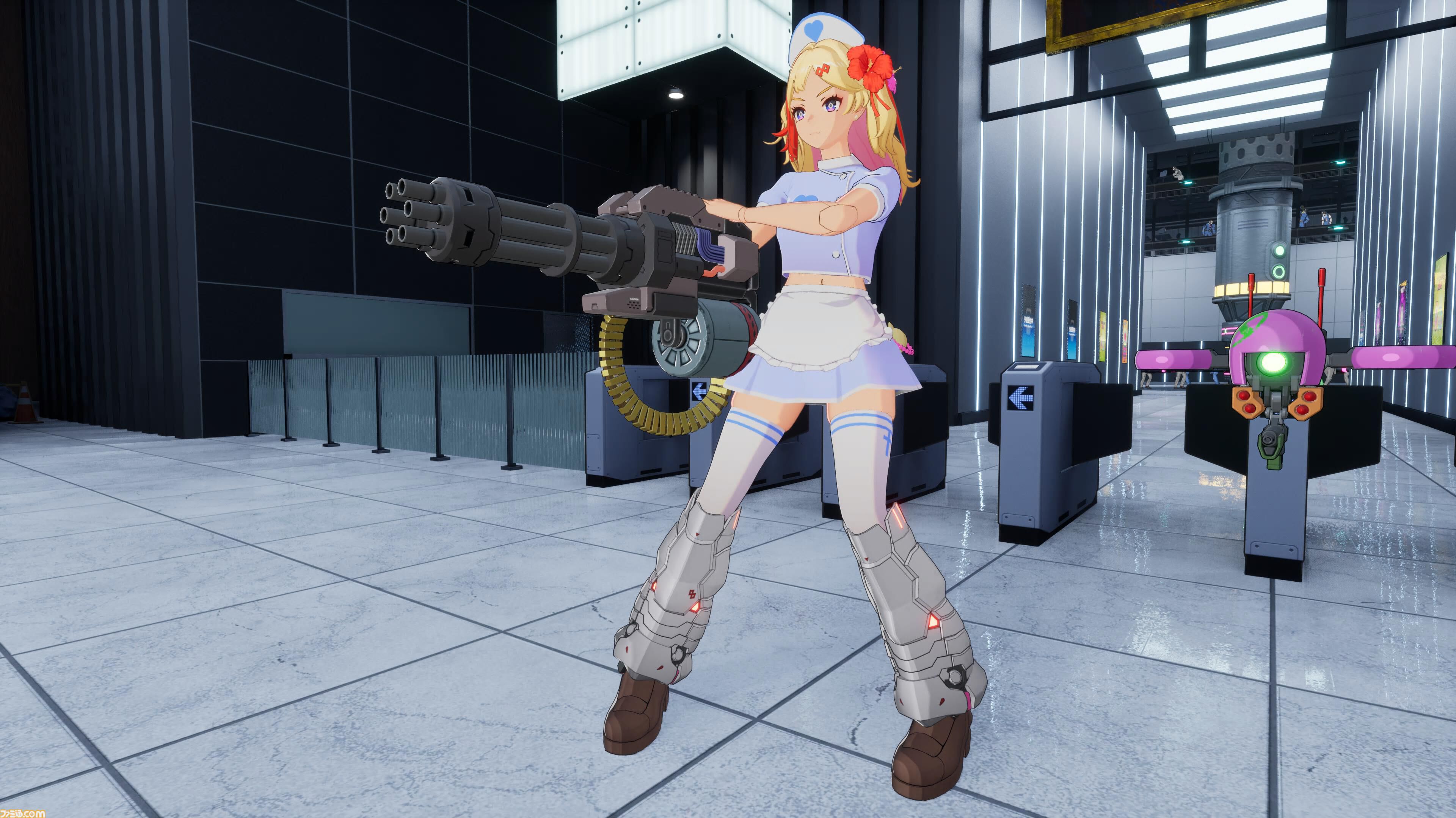『ゼンシンマシンガール』爽快サイボーグJKアクションが本日（10/23）発売。ブラック企業に乗り込み撃って斬ってド派手に暴れまくれ