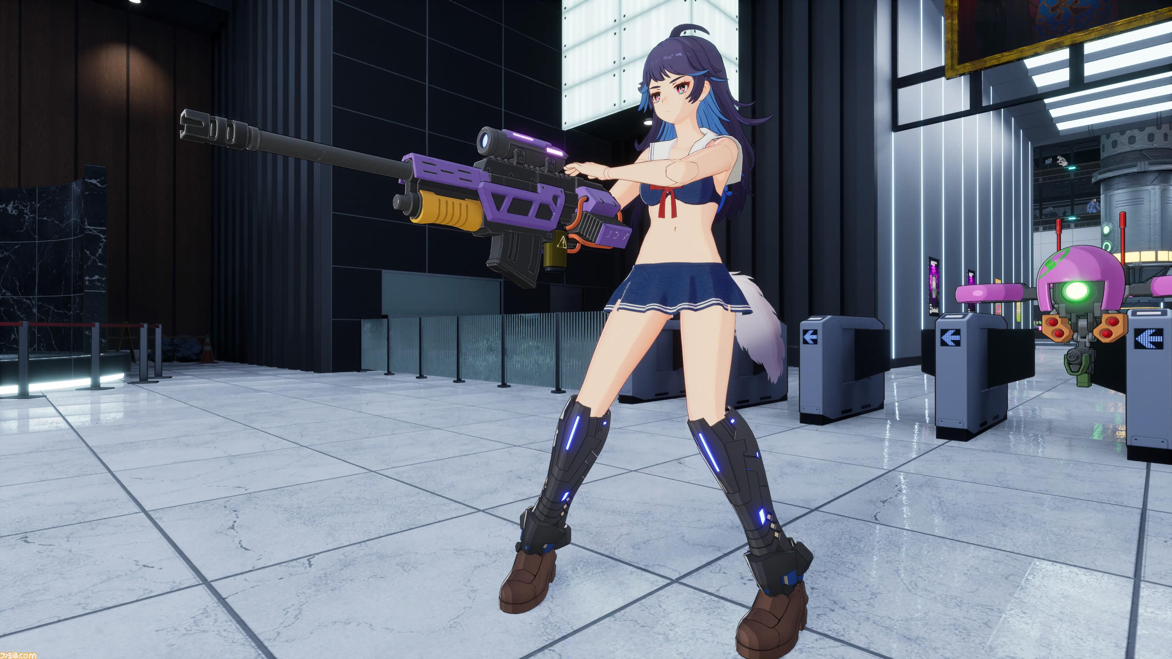 『ゼンシンマシンガール』爽快サイボーグJKアクションが本日（10/23）発売。ブラック企業に乗り込み撃って斬ってド派手に暴れまくれ