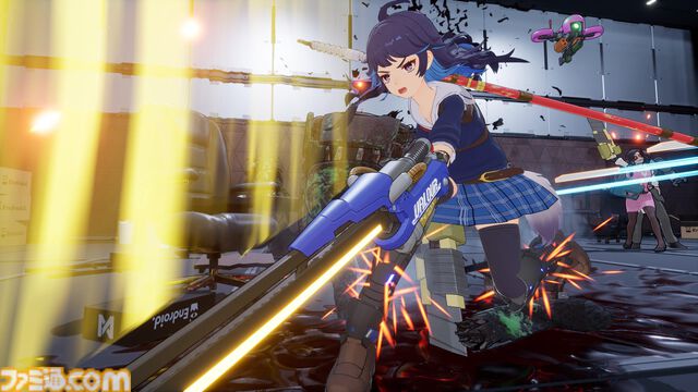『ゼンシンマシンガール』爽快サイボーグJKアクションが本日（10/23）発売。ブラック企業に乗り込み撃って斬ってド派手に暴れまくれ