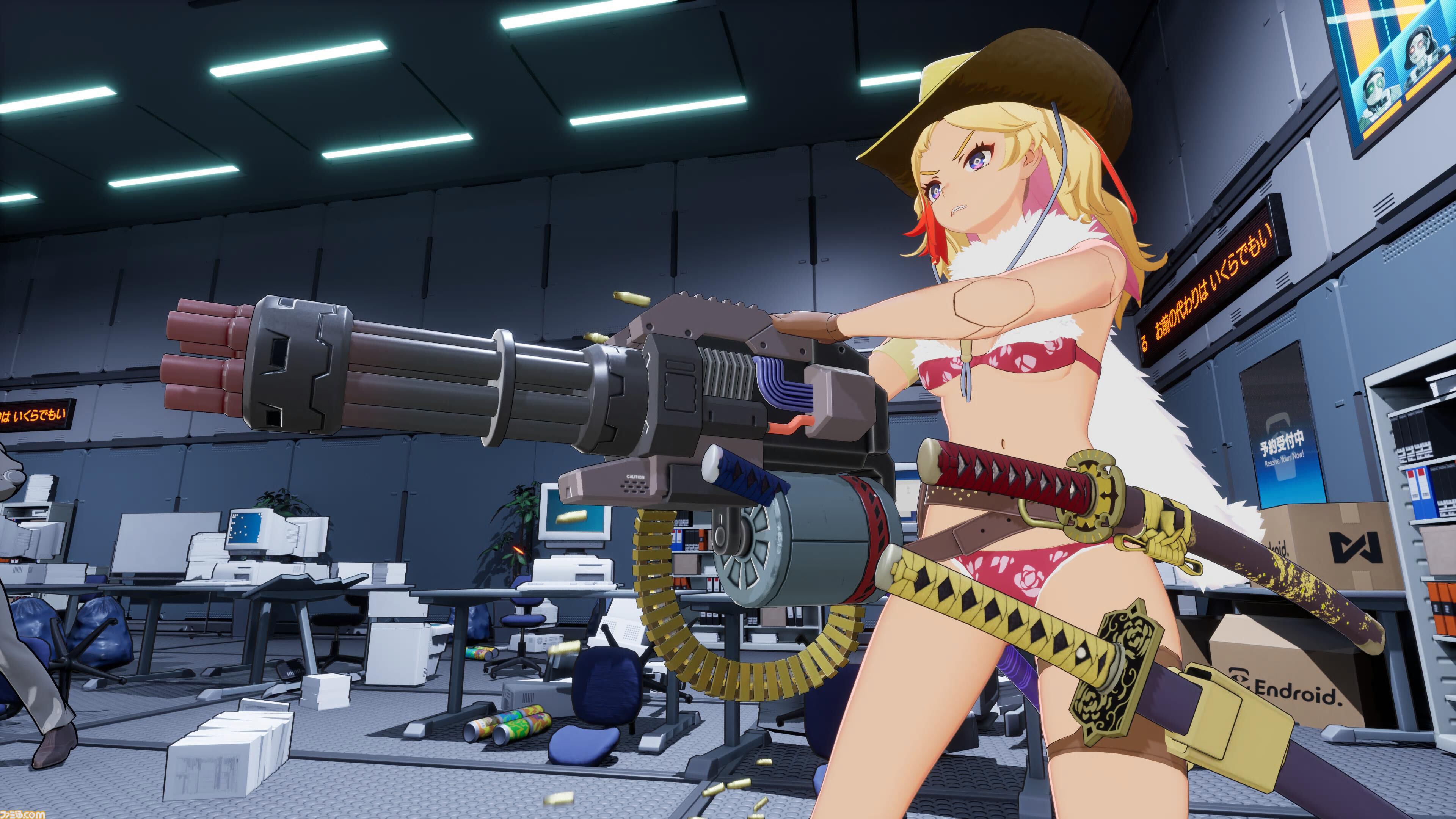 『ゼンシンマシンガール』爽快サイボーグJKアクションが本日（10/23）発売。ブラック企業に乗り込み撃って斬ってド派手に暴れまくれ