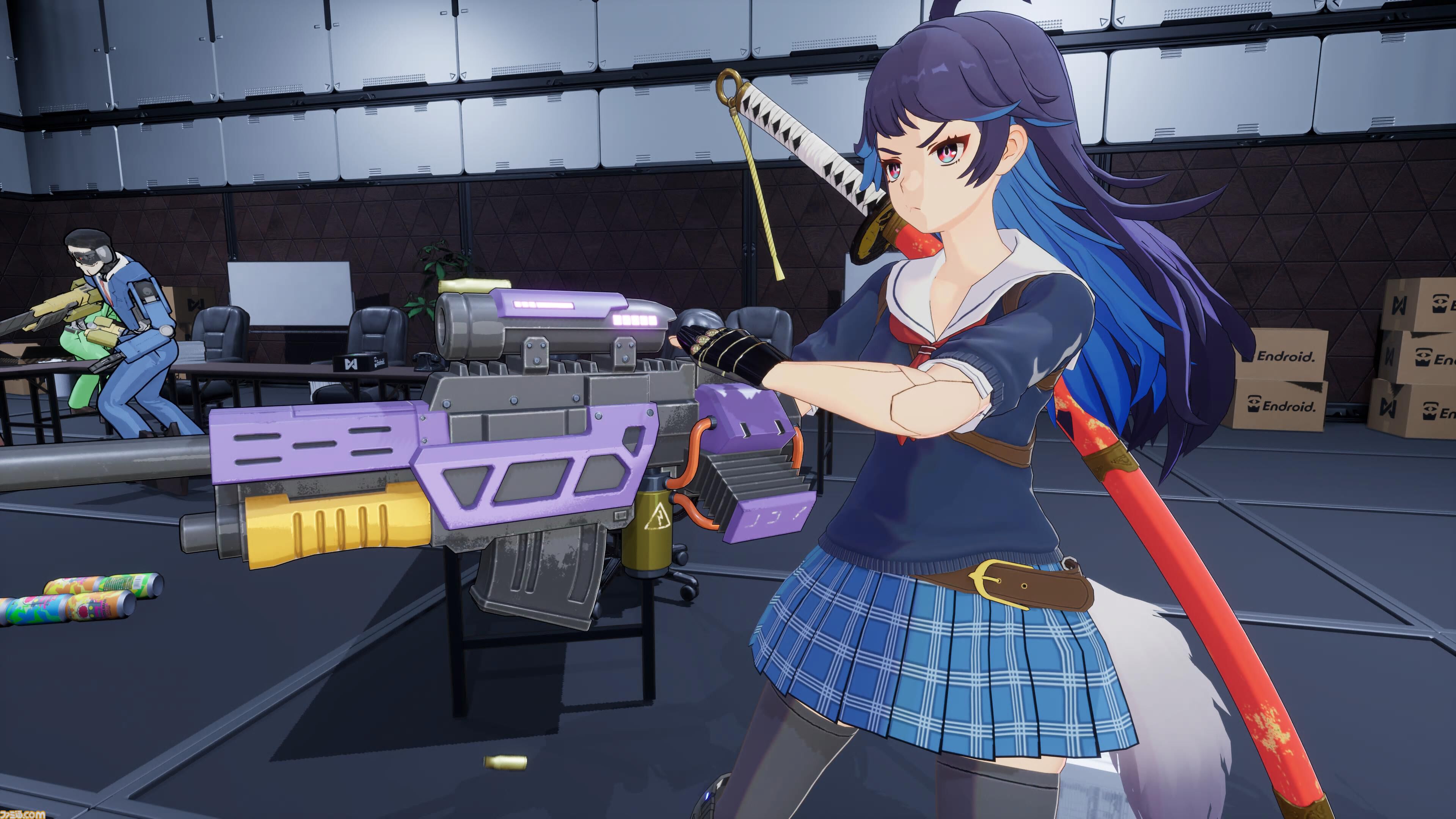 『ゼンシンマシンガール』爽快サイボーグJKアクションが本日（10/23）発売。ブラック企業に乗り込み撃って斬ってド派手に暴れまくれ