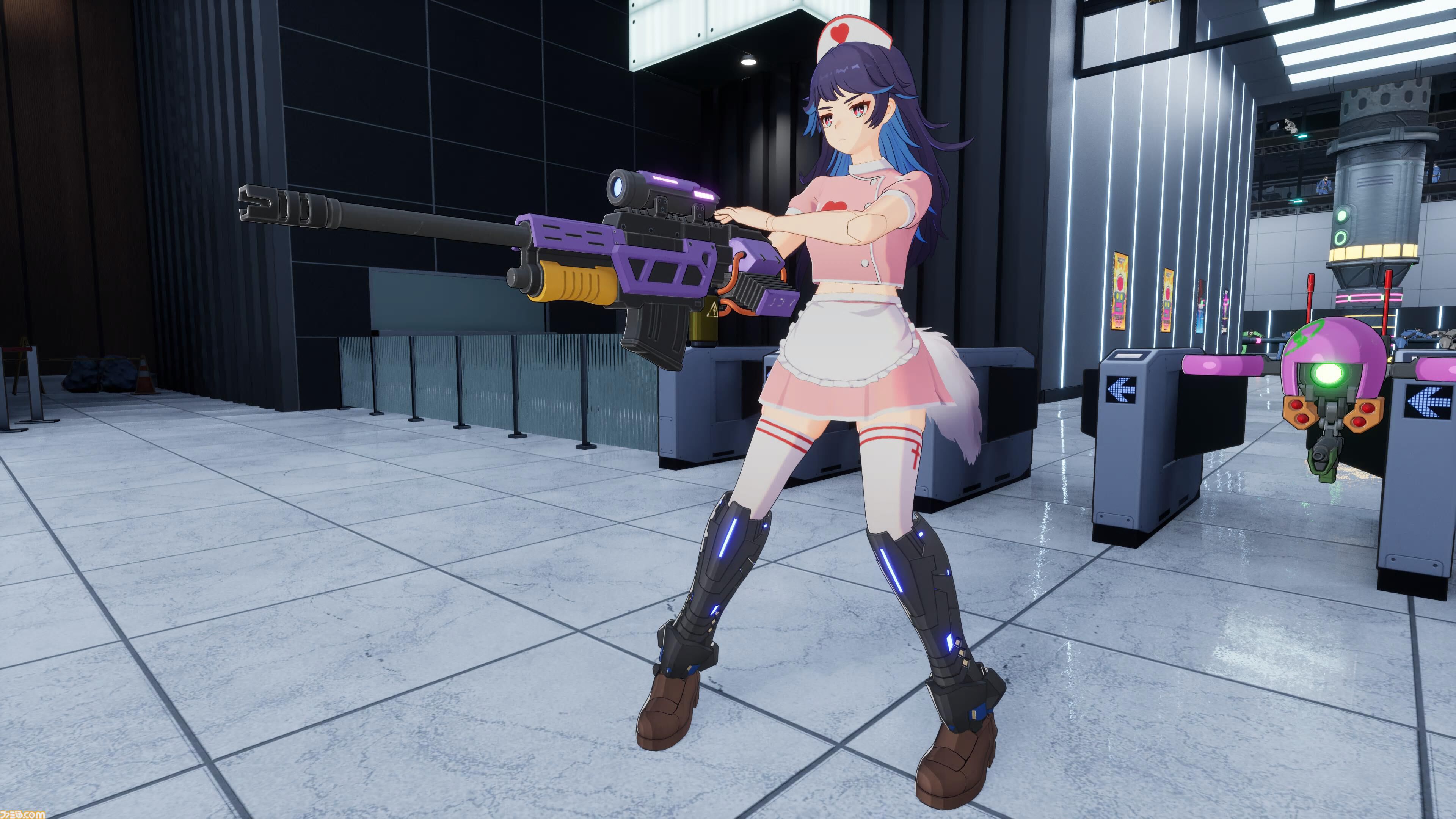 『ゼンシンマシンガール』爽快サイボーグJKアクションが本日（10/23）発売。ブラック企業に乗り込み撃って斬ってド派手に暴れまくれ