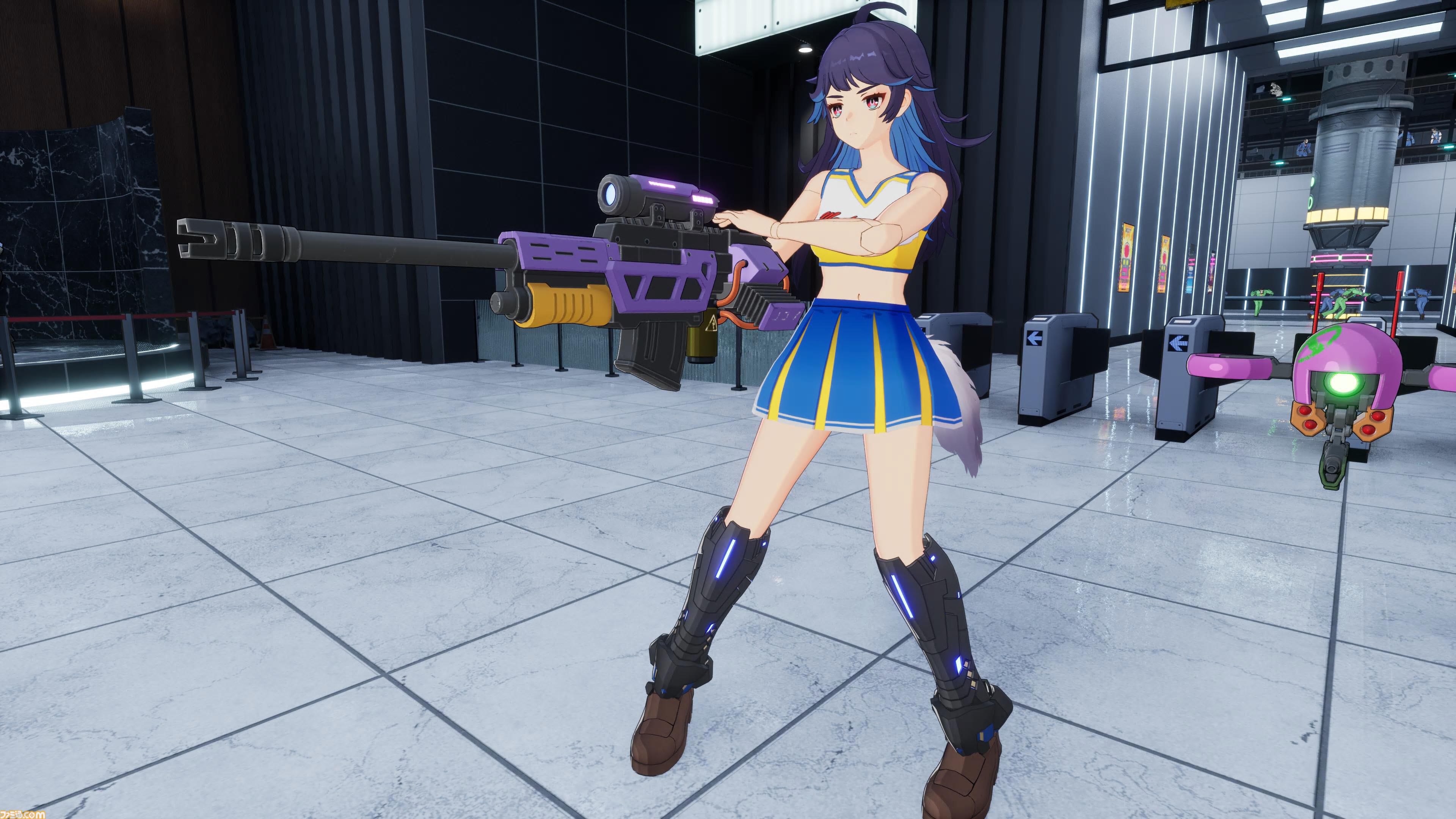 『ゼンシンマシンガール』爽快サイボーグJKアクションが本日（10/23）発売。ブラック企業に乗り込み撃って斬ってド派手に暴れまくれ