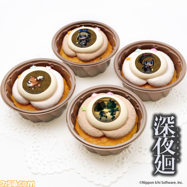 『夜廻』少女やユズなどキャラクターたちをプリントしたスイーツが販売開始。期間限定だったスイーツがデザインを一新して定番商品化