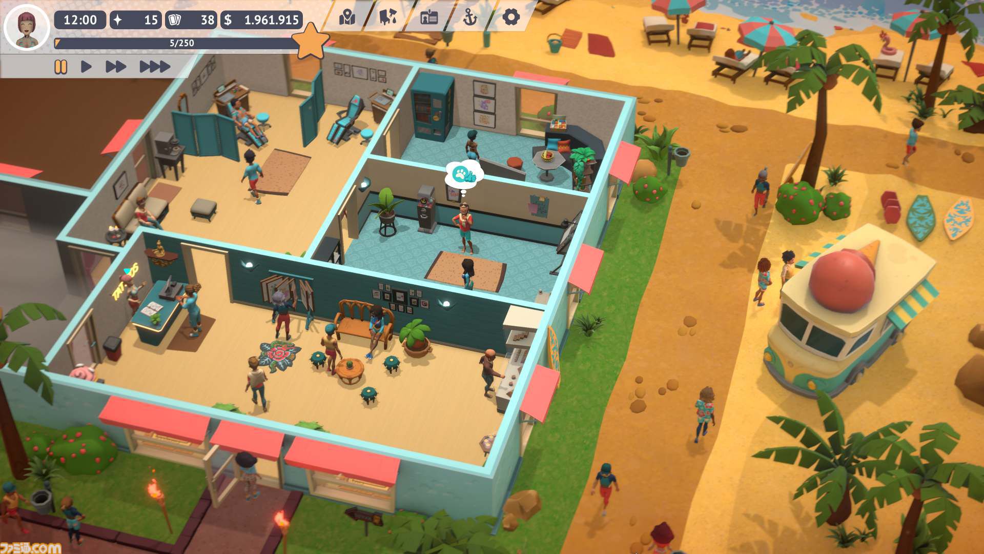 『Tattoo Tycoon』タトゥーショップ経営シミュレーションが本日（10/24）発売。自分好みのショップを展開し、街ゆく人々の心をタトゥーで掴め