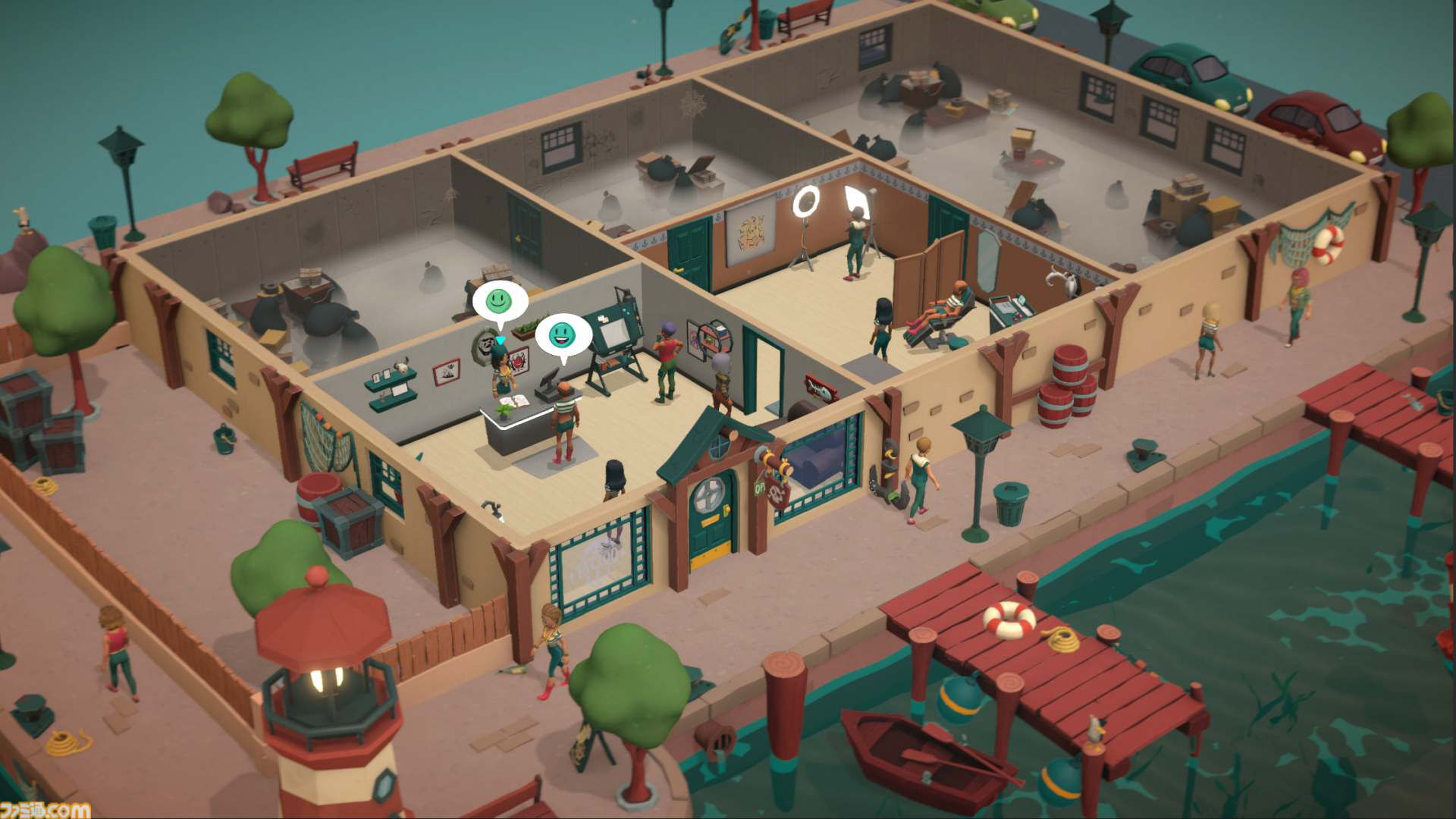 『Tattoo Tycoon』タトゥーショップ経営シミュレーションが本日（10/24）発売。自分好みのショップを展開し、街ゆく人々の心をタトゥーで掴め