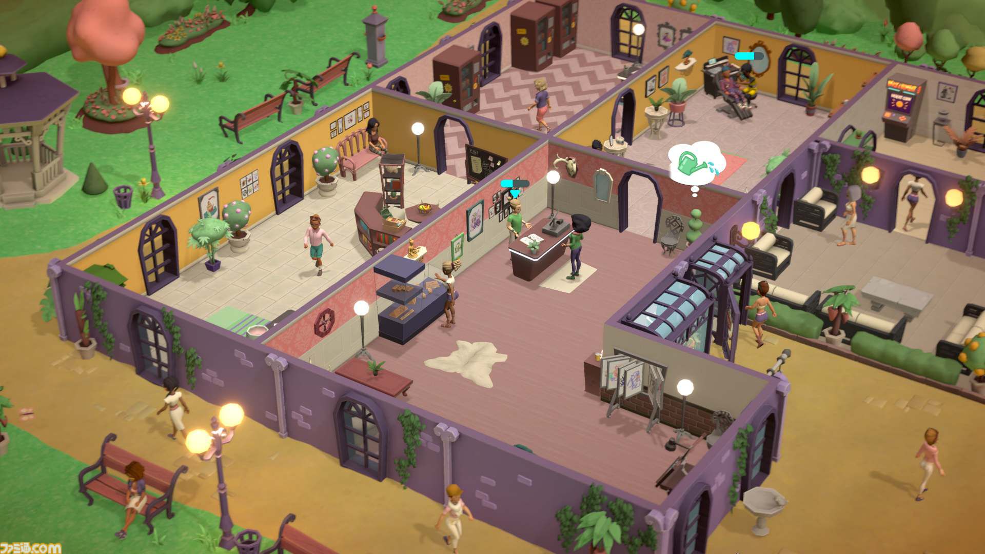 『Tattoo Tycoon』タトゥーショップ経営シミュレーションが本日（10/24）発売。自分好みのショップを展開し、街ゆく人々の心をタトゥーで掴め