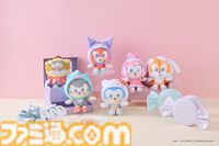 ソニックたちとサンリオキャラのフードがかわいい。ぬいぐるみがセガストアTOKYOで先行販売。ソニックとハローキティによるグリーティングも