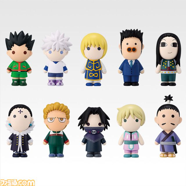 『ハンターハンター』ダブルハンターライセンスが当たる、新作一番くじの全景品が公開。ヒソカのおもちゃ箱をイメージしたグッズなども注目