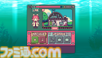 『終末ミジンコラボラトリー』終末世界で働く少女を見守る放置系ゲーム。PCデスクトップ画面の片隅で微生物サンプル集め