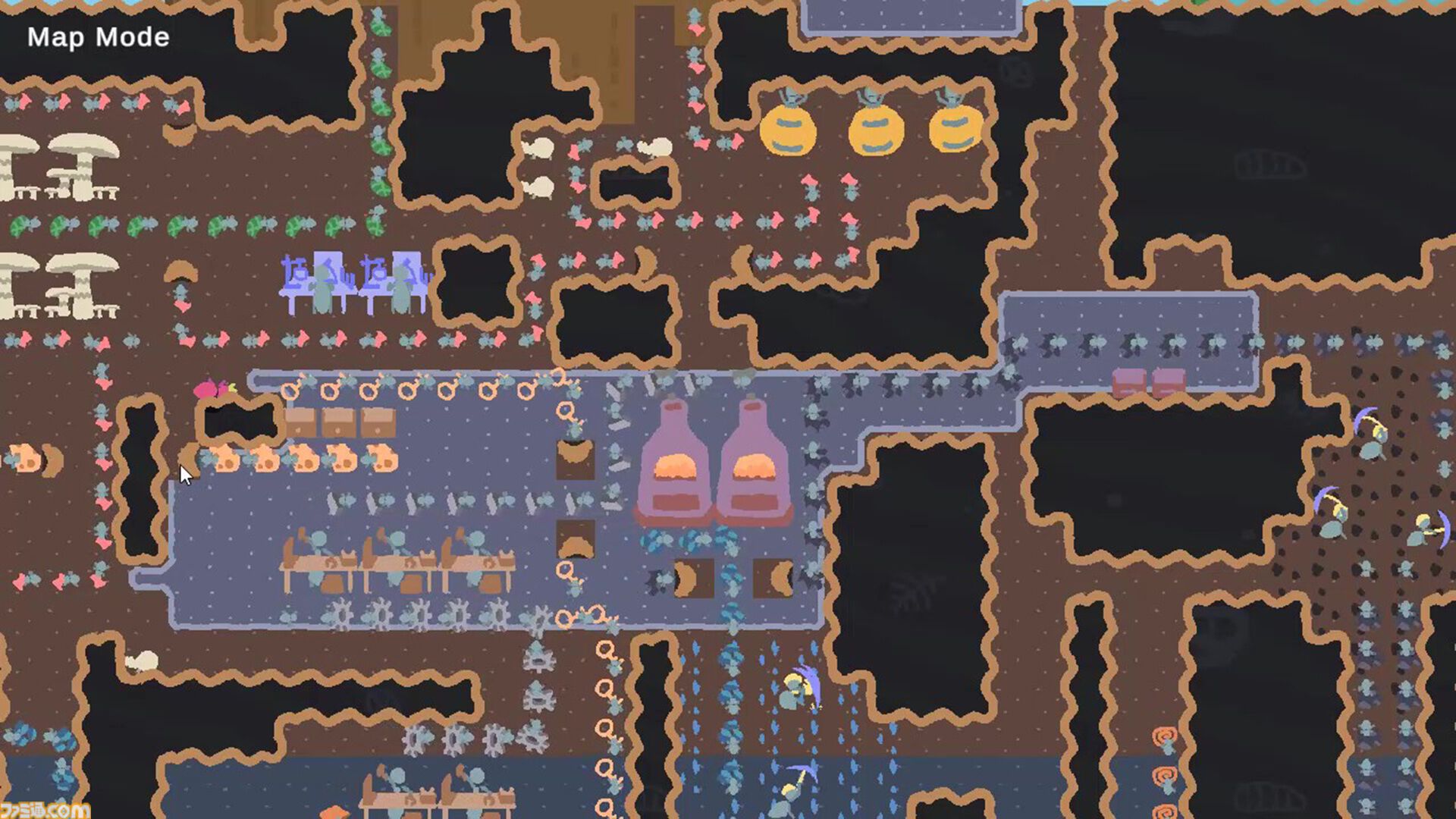 『Factoriant』アリの巣×工場建設ゲームが面白そう。最大の敵は鳥とイタズラ少年、女王アリとして地下に巨大な工場を築け。2026年リリース予定