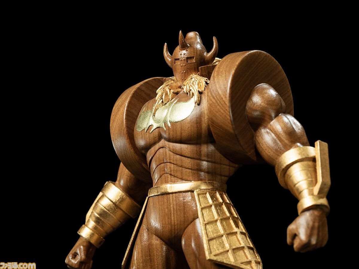キン肉マン』悪魔将軍の木彫フィギュアが発売決定。1体1体丁寧に