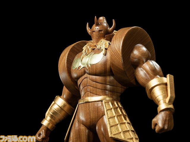 『キン肉マン』悪魔将軍の木彫フィギュアが発売決定。1体1体丁寧に木彫りされた世界にひとつだけの悪魔将軍。ダイヤモンドパワーを秘めたボディ（木製）は威厳を感じる