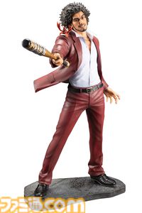 『龍が如く』春日一番が勇者みあふれるポーズでフィギュア化！ 相棒のナンシーちゃんも付属。セガストア オンライン特典はイセザキロードの布ポスター