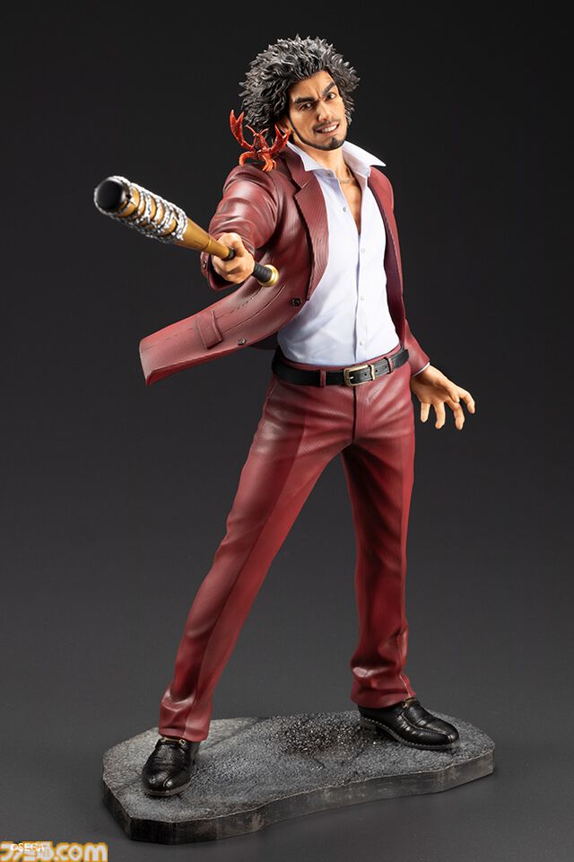 『龍が如く』春日一番が勇者みあふれるポーズでフィギュア化！ 相棒のナンシーちゃんも付属。セガストア オンライン特典はイセザキロードの布ポスター