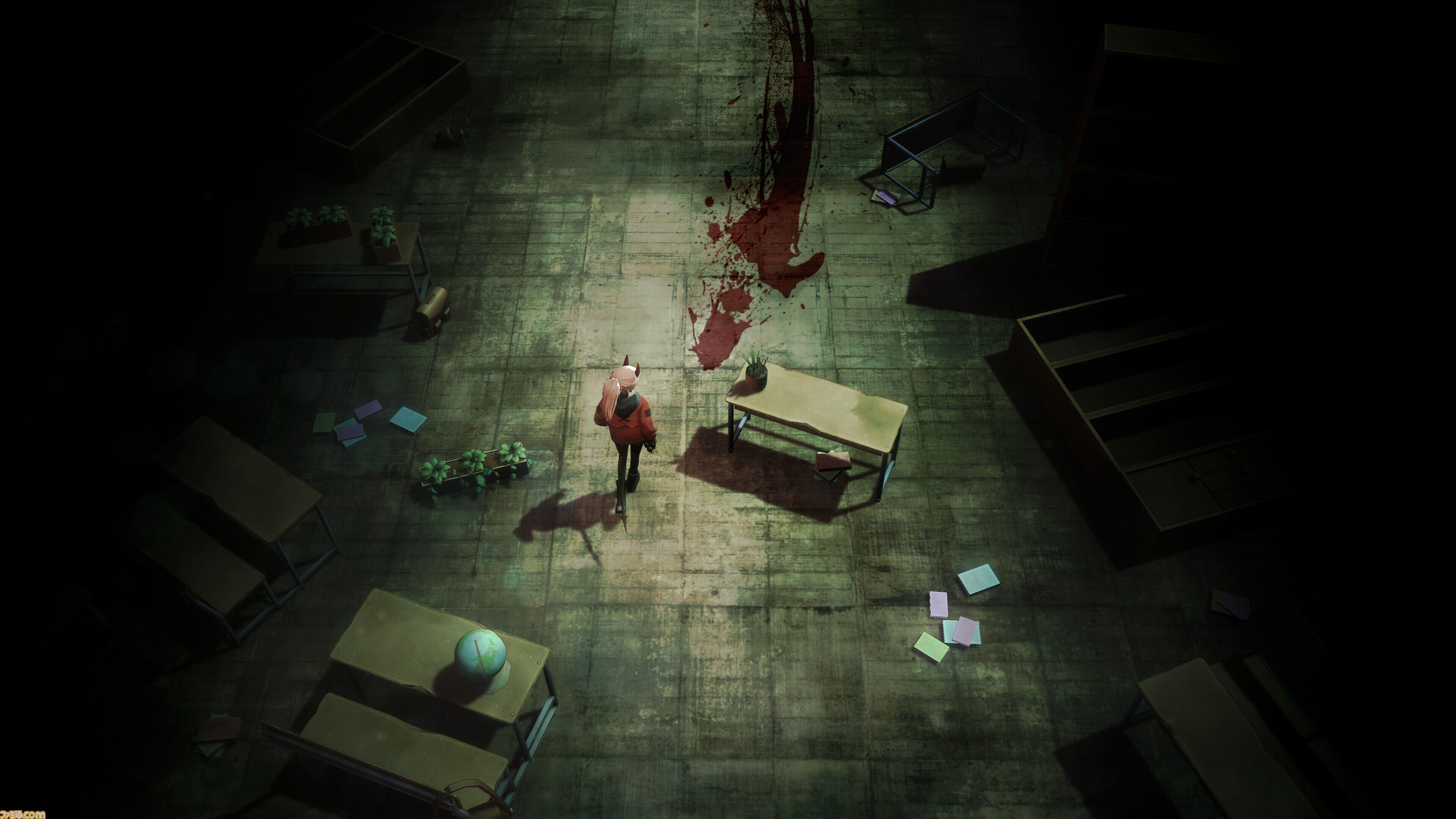 『バカなポリーは鬼となって』冥界脱出サバイバルシューターが10月29日配信。銃とスケボーで怪物を倒し、霧に包まれた異世界を駆けろ