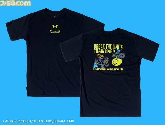 『ドラクエ』スライムやゴーレムたちといっしょに体を鍛えてレベルアップ！ アンダーアーマーとのコラボアイテム4種が11月7日発売