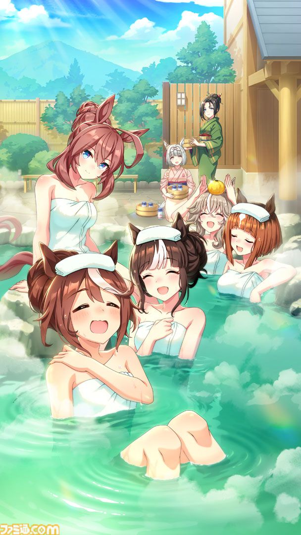 ウマ娘』新育成シナリオ“ごくらく♪ ゆこま温泉郷”先行体験。源泉