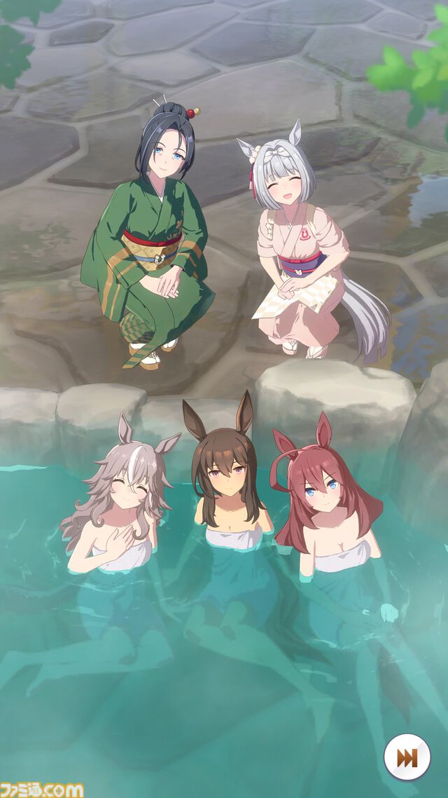 『ウマ娘』新シナリオ“ごくらく♪ ゆこま温泉郷”先行体験。源泉パワーで回復しまくる育成システムは新感覚。“保養”を説く癒しの物語にも注目を！