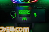 Razerを象徴する緑を基調にした新カラバリ“Esports Green Collection”が登場。マウスやキーボード、ヘッドセッドなど全9製品が展開